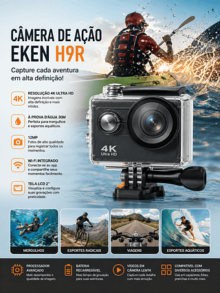Camera de ação