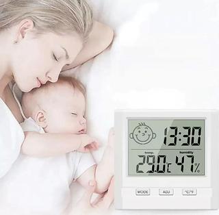 medidor de umidade, temperatura e relógio