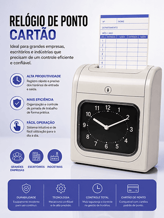 Máquina de cartão de ponto