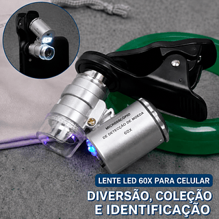 Mini-microscópio Para Celular
