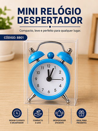 Relógio Despertador