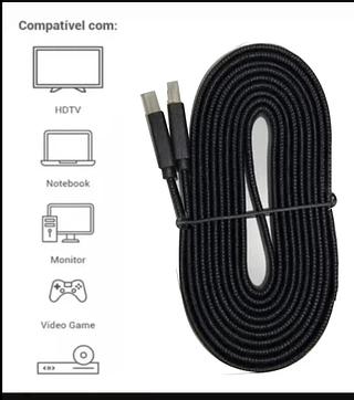 Cabo HDMI 4K 3M
