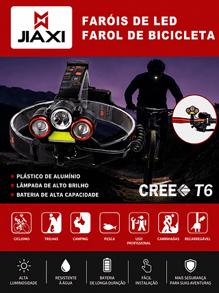 Lanterna p/ ciclista