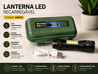 Mini lanterna de mão