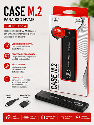 Adaptador ssd nvme